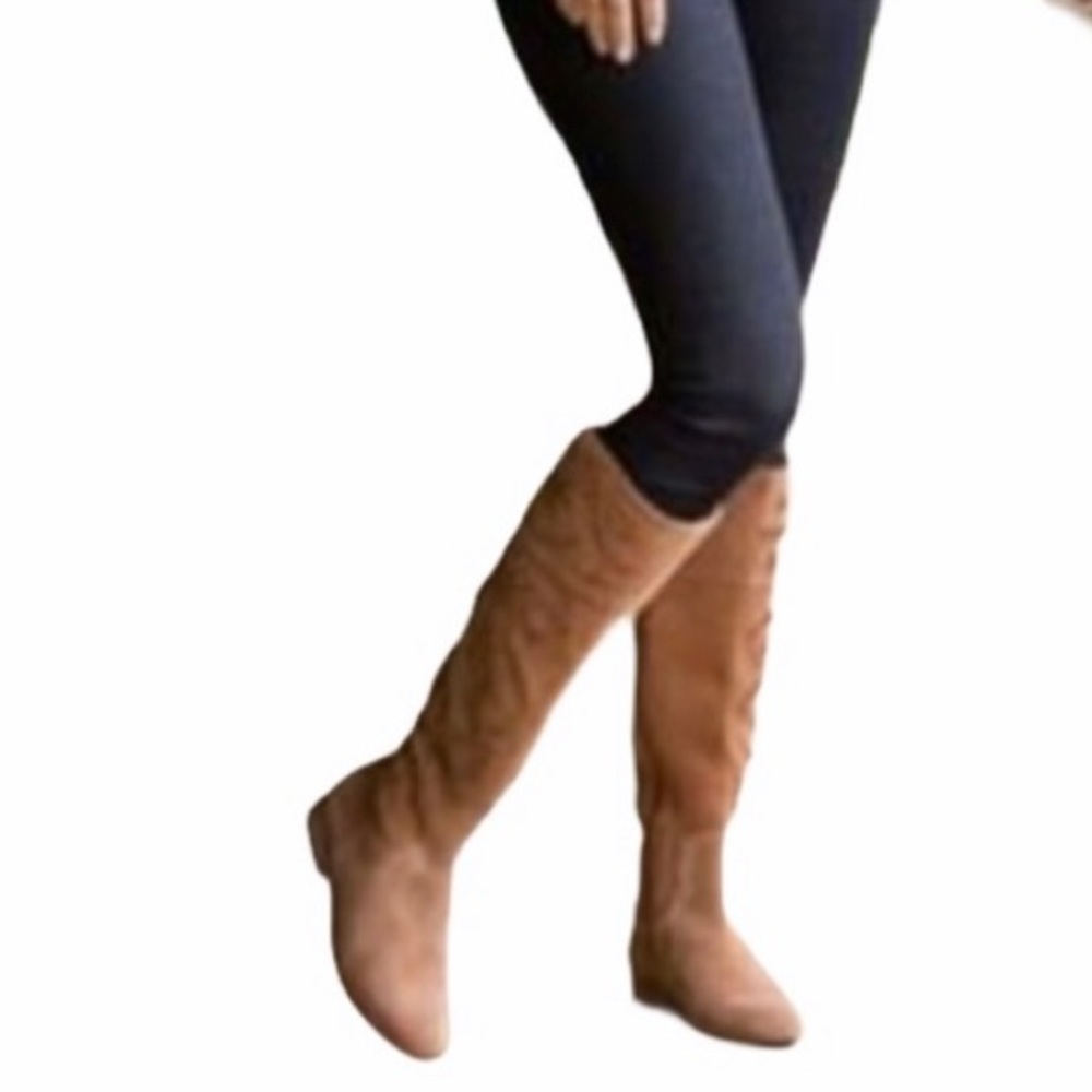 new Jack Rogers ✦ Tara Tall Suede Riding Boot ✦ - Picture 2 of 16